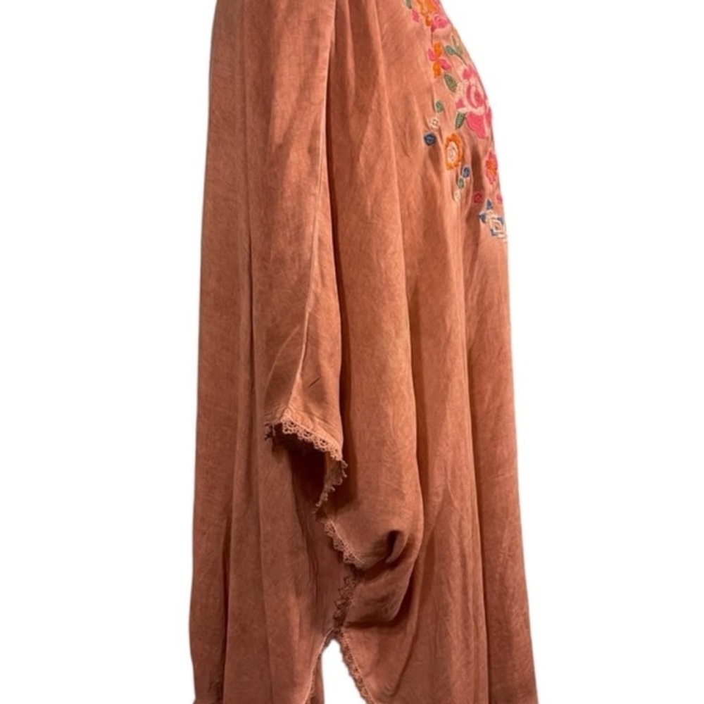 Andree By Unit Rust Color Kimono Styled Top With … - image 3